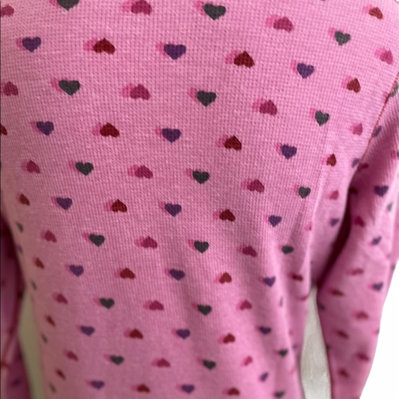 Climate right cuddl duds top long sleeve hearts Size large. - Picture 3 of 6